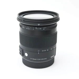 SIGMA 17-70mm F/2.8-4 DC MACRO OS HSM Contemporary (Canon EF-S) #296 -Near Mint- - Picture 1 of 12