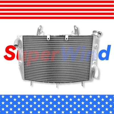 Radiador de aluminio SuperWind para Yamaha YZF-R6 YZF R6 2006-2016 2008 2009 2010 Foto 1 de 4