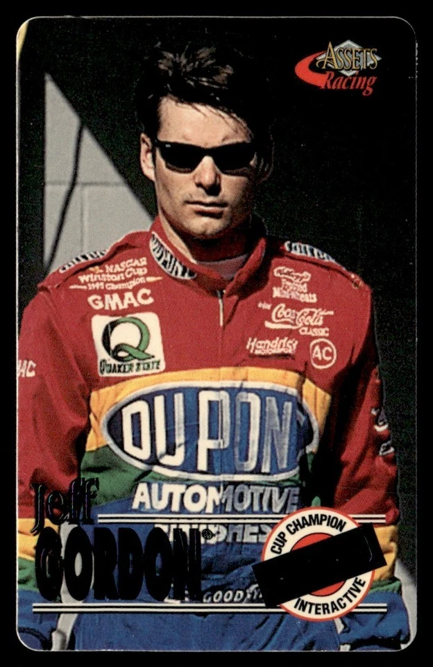 1996 Assets $100 Phone Card Jeff Gordon #2 - Image 1 of 2