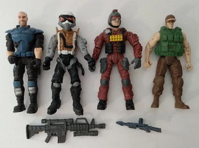 3 figuras de acción Lanard CORPS soldado militar + 1 conexión para niños, 2 armas Foto 1 de 4