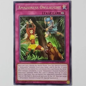 Amazoness Onslaught - LEDU-EN011 - NM - Rare - 1st ed - Yugioh - Picture 1 of 2