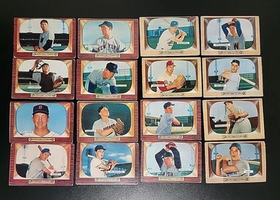 1955 Bowman Starter Lot - 16 Different Cards - W/ Dee Fondy and Frank Shea - Image 1 of 4