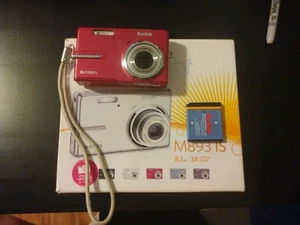 Kodak EasyShare M893 IS 8.1 MP Digital Camera Silver. Works No Charger Read - Picture 1 of 5