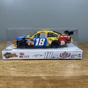 2009 M&M’s Kyle Busch #18 Winners Circle 1:24 Diecast Daytona 500 Yellow Car - Picture 1 of 5