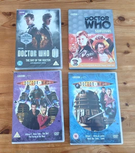 4 x Doctor Who DVD Day of the Doctor, Survival, Aliens of London, Boom Town - Picture 1 of 3