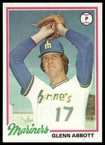 1978 Topps #31 Glenn Abbott Seattle Mariners NM+ - Picture 1 of 2
