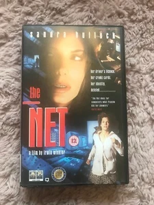 The Net BIG BOX Ex Rental VHS Video Retro Big Red Video Great On Display - Picture 1 of 5
