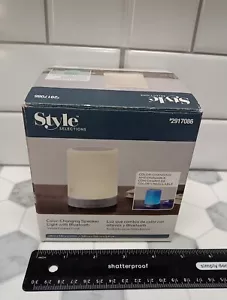 Style Selections 3.87-in 3-Watt Bluetooth Compatibility Indoor Personal Speaker - Picture 1 of 6