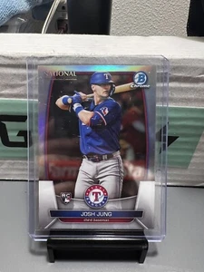 2023 Bowman Chrome National NSCC Refractor MLB21 Josh Jung Rookie Card RC - Picture 1 of 2