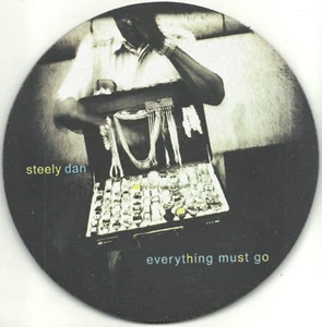 STEELY DAN everything must go CIRCULAR 20.5cms - official merch MOUSE PAD MAT - Picture 1 of 4