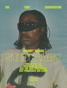 2022 STEVE LACY Grammy Nomination PRINT AD song of the year BEST POP R&B music - Picture 1 of 1