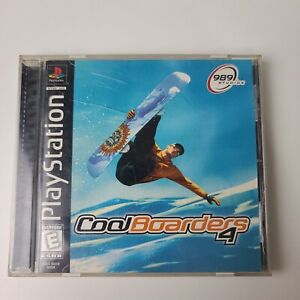 Cool Boarders 4 (Sony Playstation 1 ps1) Complete Black Label