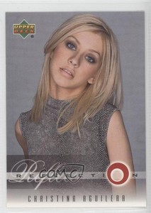 2000 Upper Deck Christina Aguilera Reflection Christina Aguilera #14 0b5