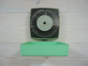 Rare! Vintage Jupiter 5000V Seafoam Green Hanging Retro Kitchen Scales German - Picture 1 of 6