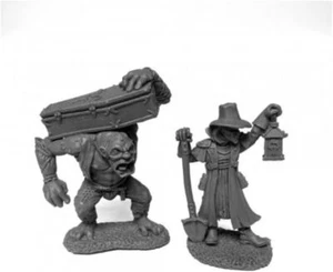 Reaper Legends: Townsfolk Gravedigger and Henchman Nuevo - Imagen 1 de 1