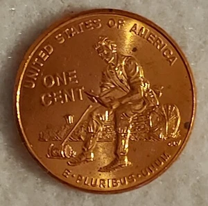 2009 Lincoln Memorial Penny - no mint mark - , Rare - Picture 1 of 7
