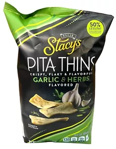 Stacy's Garlic & Herb Pita Thins Chips 6.75 oz Stacys - Picture 1 of 1