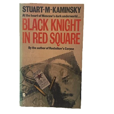 Black Knight in Red Square Stuart M Kaminsky Paperback Book Moscow 1988 Futura - Image 1 of 4