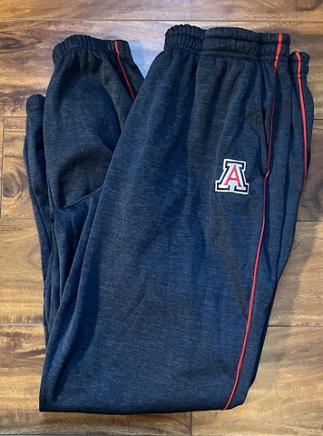 Mens Arizona Wildcats UOA Blue Activewear Jogger Sweatpants Sz L Large Cover