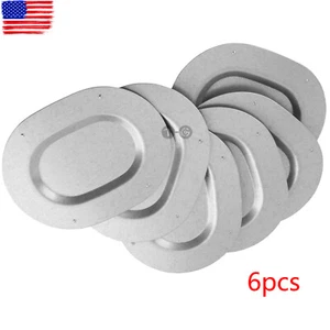 for 1967-69 Camaro Metal Trunk Floor Pan Drain Plugs Set Plate SS W30 - Picture 1 of 9
