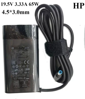 Genuine HP 65W AC Adapter Charger For HP Pavilion L24008-001 4.5*3.0mm Blue Tip - Image 1 of 4