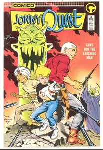 Jonny Quest #1 Near Mint/Mint (9.8) 1986 Comico Dave Stevens copertina fumetto - Foto 1 di 10
