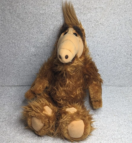 Vintage 1986 ALF 18" Plush Doll Coleco Alien Productions Stuffed Animal Toy Cover