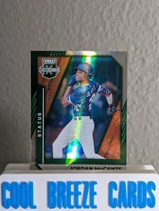 2021 Panini Elite Extra Edition Jordan McCants Green Status Miami Marlins /499 - Picture 1 of 3