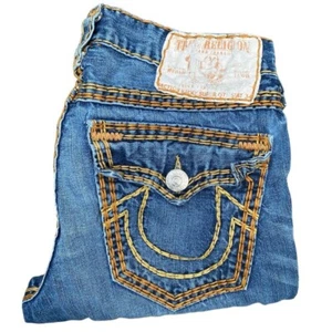 Vintage True Religion Jeans Size 34 RICKY SUPER QT Blue - Bild 1 von 9