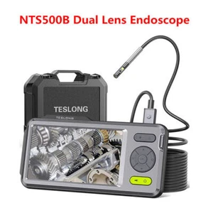 5M 32GB Endoscope Dual Lens 5 Inch 1080P Video Sewer Pipes Inspection Camera - Picture 1 of 13