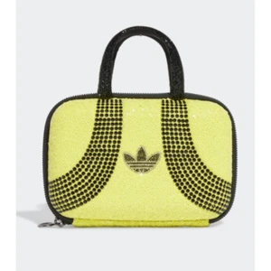 Adidas Originals Line Stone Clutch Bag JM1188 Shock Slime Green 1.25L - Picture 1 of 5