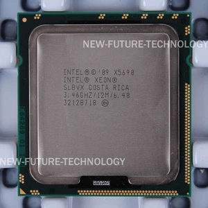 Intel Xeon X5690 CPU Processor 3.46 GHz 6.4GT/s LGA 1366/Socket B SLBVX 130W - Picture 1 of 1
