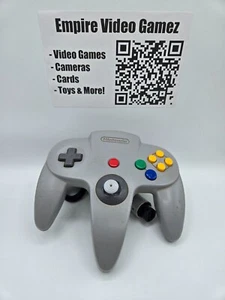 Mando Nintendo 64 N64 Gris - NUS-005 Original - Probado, Funciona - Imagen 1 de 2