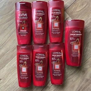 L'Oreal Paris ELVIVE COLOR VIBRANCY Protecting Shampoo 6x 12.6oz And One 25.4oz - Picture 1 of 4