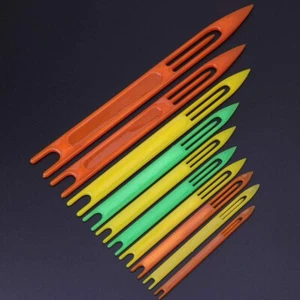 10pieces 4.5''-10.6" Netting Making Mending Needle Weaving Fishing Trawl Shuttle - Picture 1 of 13