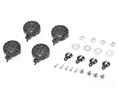 Rc Car 4 Led Light Buckets Mounts For Axial Scx10 Wraith Yeti Bomber - Image 1 of 4