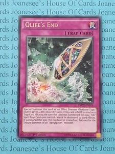 INOV-EN076 Qlife's End Rare Yu-Gi-Oh Card 1st Edition New - Picture 1 of 4