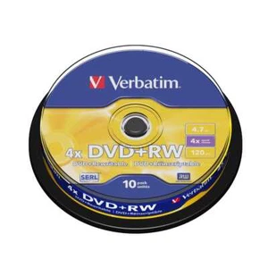 Verbatim DVD DVD+RW 10 Spindle - Picture 1 of 4