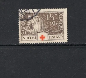 Finlandia 1934 CUERNO EVERT, CRUZ ROJA VFU Sc B15 - Imagen 1 de 1