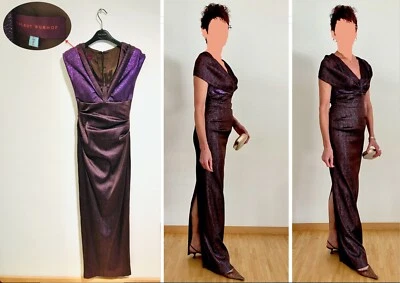 Elegantes Abendkleid von Talbot Runhof, Lila, Gr. 38, wie neu - Bild 1 von 4