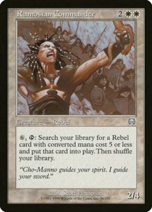 MTG Ramosian Commander - MMQ Mercadian Masques NM - Picture 1 of 1