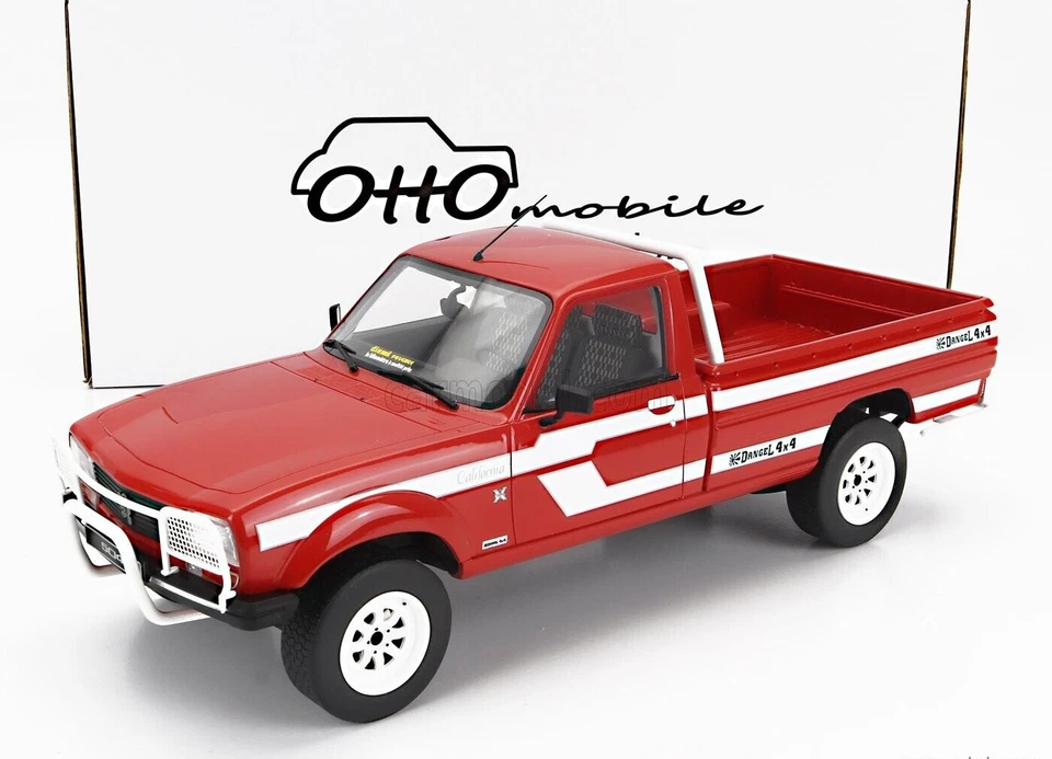Peugeot 504 Pick-Up Dangel 1/18 1993 Rosso - OttOmobile OT436