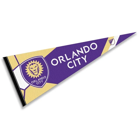 Orlando City Soccer Club 12 in X 30 in MLS Pennant Cover