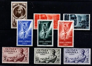 Guinea española nº 294/7, 309/13. Año 1950/52. Ref 0390 - Imagen 1 de 1