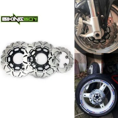 Rotores de freno delanteros traseros para Suzuki GSXR GSX-R 600 2006-2007 GSX-R 1000 2005-2008 Foto 1 de 4