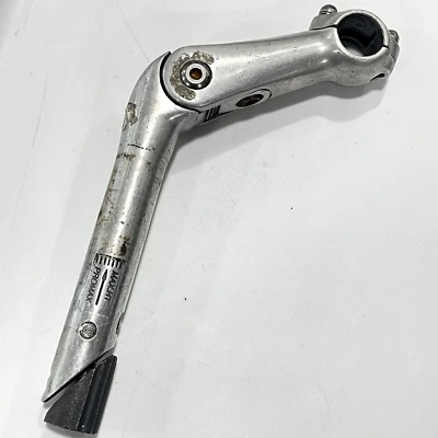 Vintage 90s Silver Promax Quill Stem 1" Adjustable Rise 90mm 25.4mm USA Shipping - Image 1 of 4