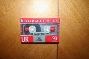 Maxell UR Normal Bias Blank Cassette Tape (90 Minuten) - Bild 1 von 2