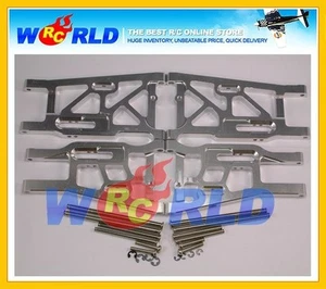 ALLOY FRONT & REAR LOWER SUSPENSION ARM S FOR HPI 1/8 TROPHY 3.5 & BUGGY FLUX - Picture 1 of 1