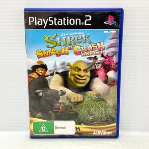 Shrek Smash N Crash Racing + Manual - PS2 - Tested & Working - Free Postage - Picture 1 of 4