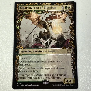 2023 Magic MTG March of Machine: Aftermath Sigarda, Vetrina Font Of Blessings - Foto 1 di 2